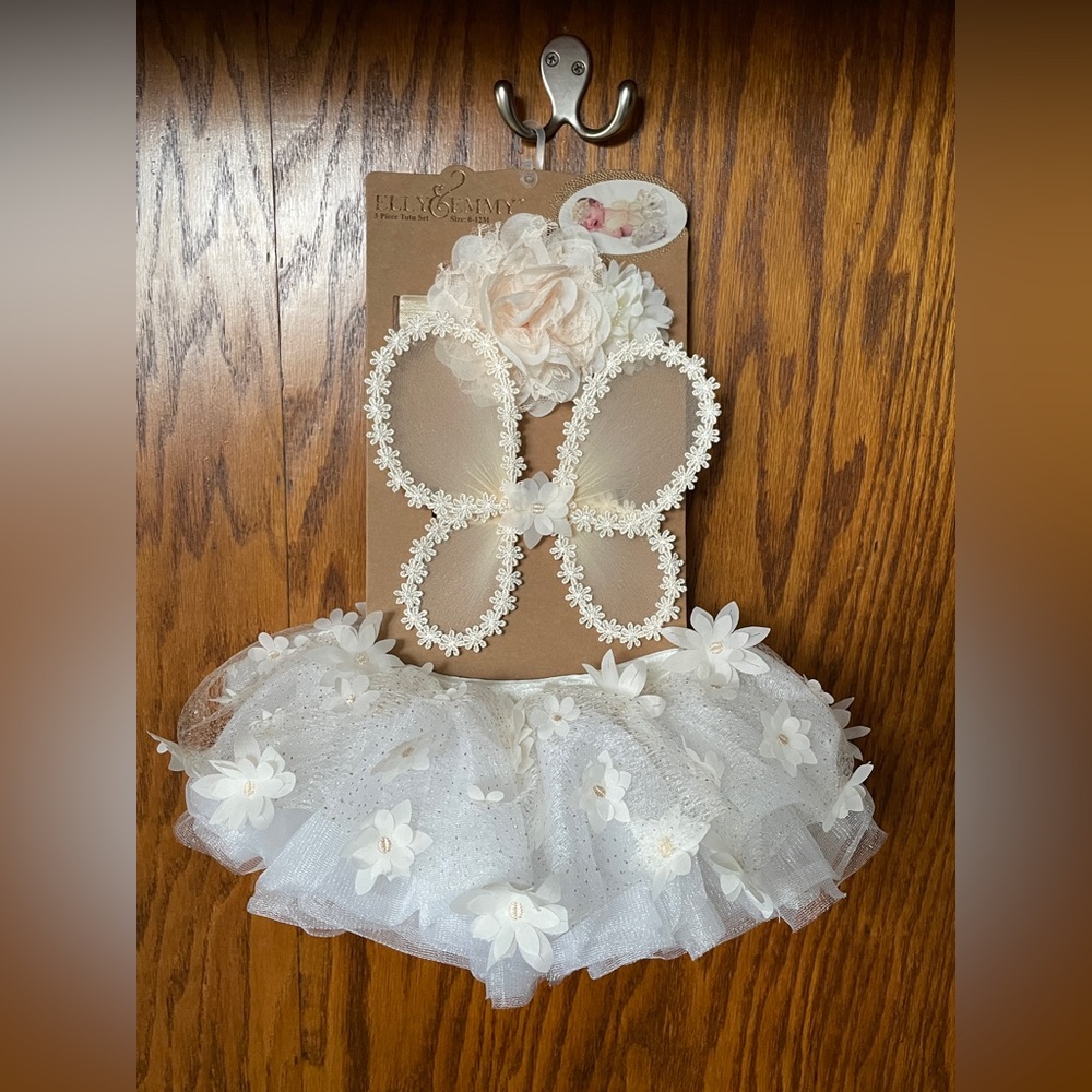 🌟NWT🌟 Elly & Emmy 3 Piece Tutu Set Newborn Photoshoot